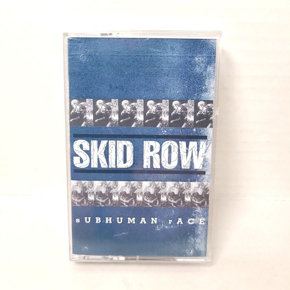 Skid Row Subhuman Race Cassette Tape 1995 Atlantic